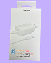 Load image into Gallery viewer, SAMSUNG SUPER FAST WALL CHARGER 25 WATT
